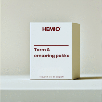 Komplet blodstatus (34) Tarm og ernæring pakke